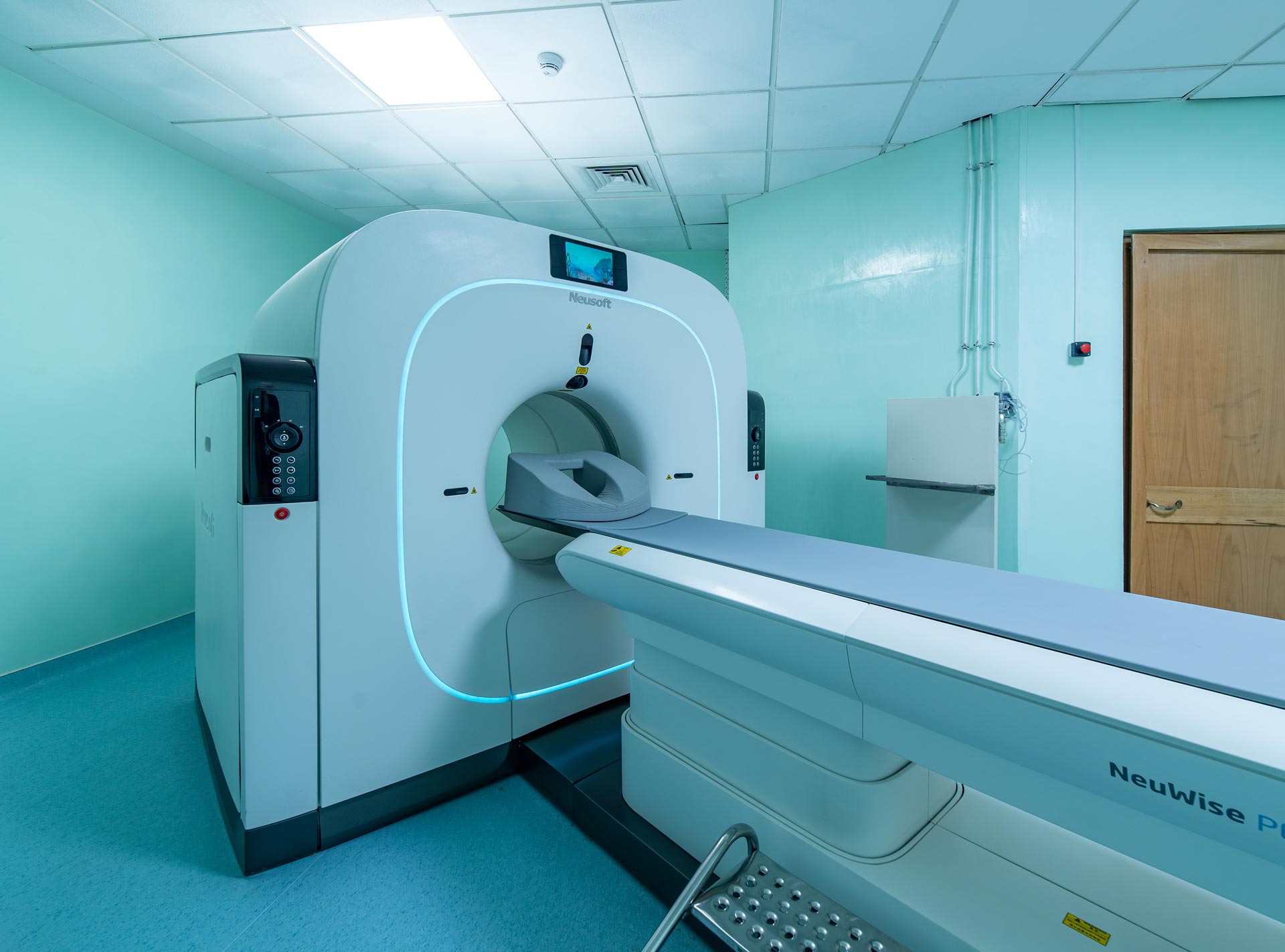 Équipement de médecine nucléaire moderne